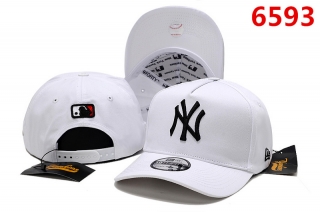 MLB New York Yankees Pure Cotton High Quality Curved Snapback Hats 104091