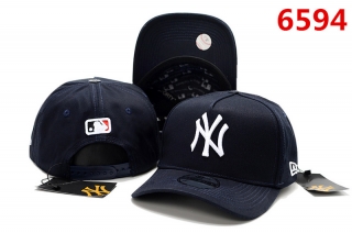 MLB New York Yankees Pure Cotton High Quality Curved Snapback Hats 104090