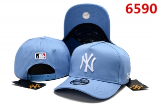 MLB New York Yankees Pure Cotton High Quality Curved Snapback Hats 104093