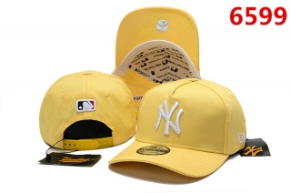 MLB New York Yankees Pure Cotton High Quality Curved Snapback Hats 104096