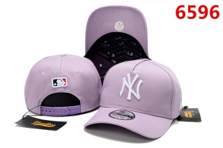 MLB New York Yankees Pure Cotton High Quality Curved Snapback Hats 104099