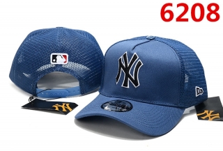 MLB New York Yankees Curved Mesh Snapback Hats 104122