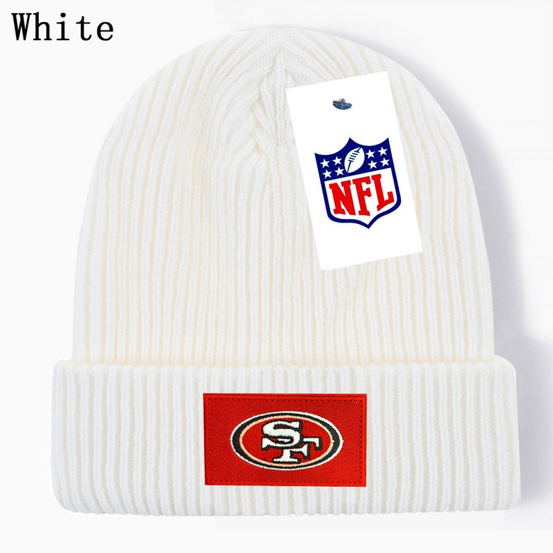 Buy San Francisco 49ers NFL Knitted Beanie Hats 110652 Online - Hats ...