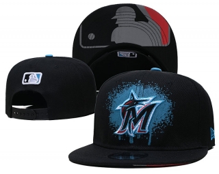 MLB Miami Marlins Snapback Hats 93303