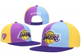 Los Angeles Lakers NBA Mitchell & Ness Snapback Hats 111624