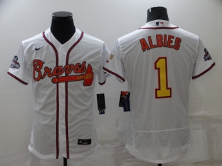 Atlanta Braves 1# ALBIES MLB Jersey 111741