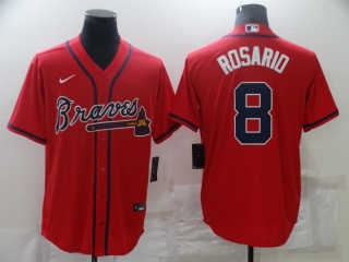 Atlanta Braves 8# ROSARIO MLB Jersey 111775