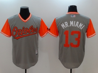 Baltimore Orioles 13# MR MIAMI MLB Jersey 111783