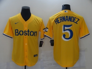 Boston Red Sox 5# HERNANDEZ MLB Jersey 111803