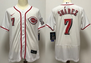 Cincinnati Reds 7# SUAREZ MLB Jersey 111845