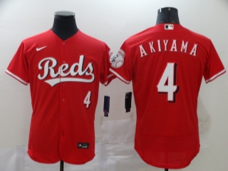 Cincinnati Reds 4# AKIYAMA MLB Jersey 111843