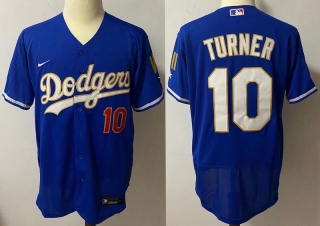 Los Angeles Dodgers 10# TURNER MLB Jersey 111880