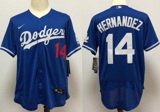 Los Angeles Dodgers 14# HERNANDEZ MLB Jersey 111884