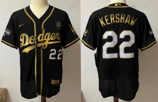 Los Angeles Dodgers 22# KERSHAW MLB Jersey 111888