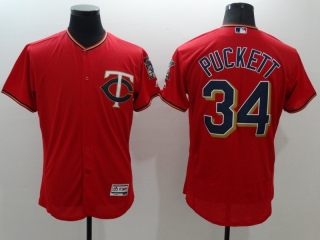 Minnesota Twins 34# PUCKETT MLB Jersey 111940