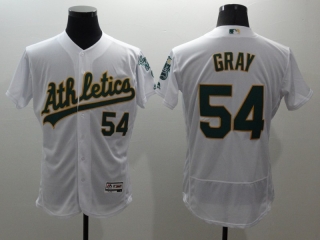 Oakland Athletics 54# GRAY MLB Jersey 111971