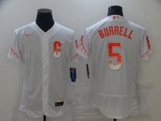 San Francisco Giants 5# Burrell MLB Jersey 112018