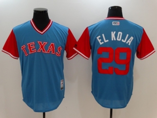 Texas Rangers 29# EL KOJA MLB Jersey 112037