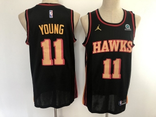 Atlanta Hawks 11# Young Jordan NBA Retro Jersey 112068