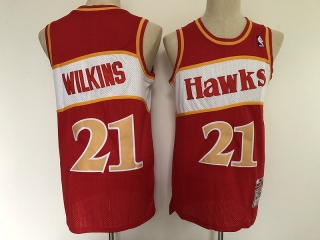 Atlanta Hawks 21# Wilkins Mitchell&Ness NBA Retro Jersey 112079