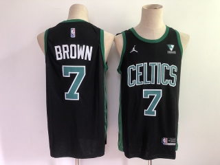 Boston Celtics 7# Brown NBA Jerseys 112095