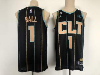 Charlotte Hornets 1# Ball NBA Jerseys 112164