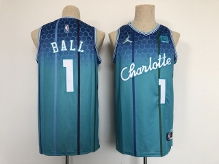 Charlotte Hornets 1# Ball NBA Jerseys 112165