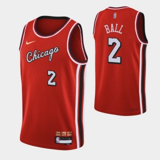 Chicago Bulls 2# Ball NBA Jerseys 112175