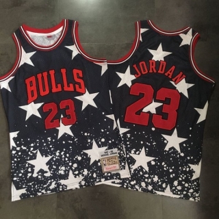 Chicago Bulls 23# Jordan Independence Day NBA Densely Embroidered 112198