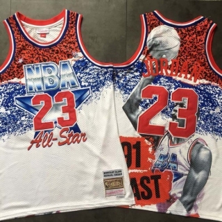 Mitchell & Ness 1991 All-Star Commemorative Portrait Edition Chicago Bulls 23# Jordan NBA Densely Embroideried 112257