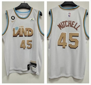 Cleveland Cavaliers 45# Mitchell NBA Jerseys 112271