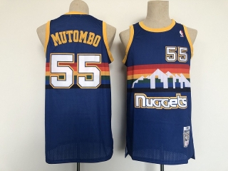 Denver Nuggets 55# Mutombo Mitchell&Ness NBA Retro Jersey 112309