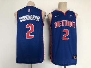 Detroit Pistons 2# Gunningham NBA Jerseys 112314