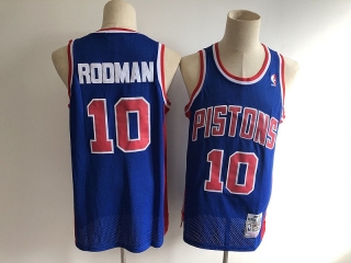 Detroit Pistons 10# Rodman Mitchell&Ness NBA Retro Jersey 112316