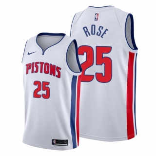 Detroit Pistons 25# Rose NBA Jerseys 112320