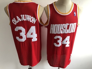 Houston Rockets 34# Olajuwon Mitchell&Ness NBA Retro Jersey 112374