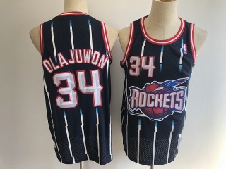 Houston Rockets 34# Olajuwon Mitchell&Ness NBA Retro Jersey 112375