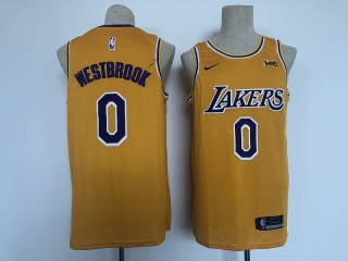 Los Angeles Lakers 0# Westbrook NBA Jerseys 112406