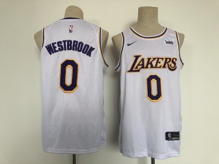 Los Angeles Lakers 0# Westbrook NBA Jerseys 112409