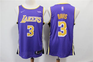 Los Angeles Lakers 3# Davis NBA Jerseys 112417