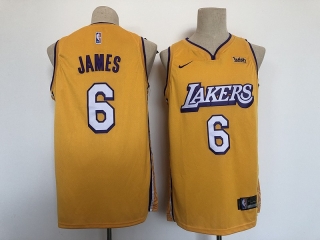 Los Angeles Lakers 6# James NBA Jerseys 112419