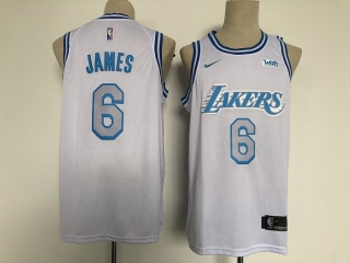 Los Angeles Lakers 6# James NBA Jerseys 112420