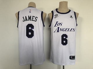 Los Angeles Lakers 6# James NBA Jerseys 112429