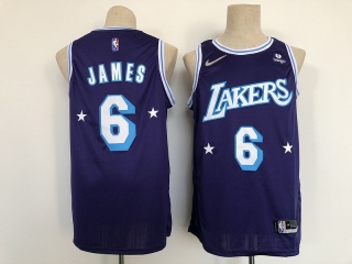 Los Angeles Lakers 6# James NBA Jerseys 112430