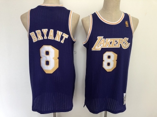 Los Angeles Lakers 8# Bryant Mitchell&Ness NBA Retro Jersey 112445