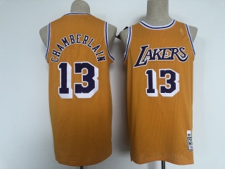 Los Angeles Lakers 13# Chamberlain Mitchell&Ness NBA Retro Jersey 112454