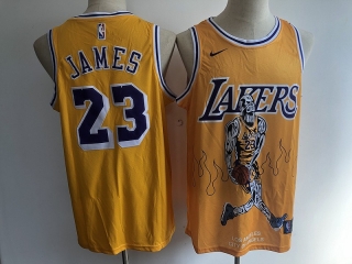 Los Angeles Lakers 23# James NBA Jerseys 112469