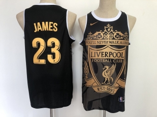 Los Angeles Lakers 23# James NBA Jerseys 112476