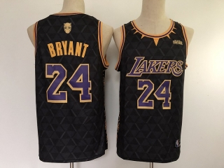 LOS ANGELES LAKERS X BLACK PANTHER LIMITER 24# BRYANT NBA JERSEY 112522