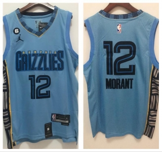 Memphis Grizzlies 12# Morant NBA Jerseys 112546